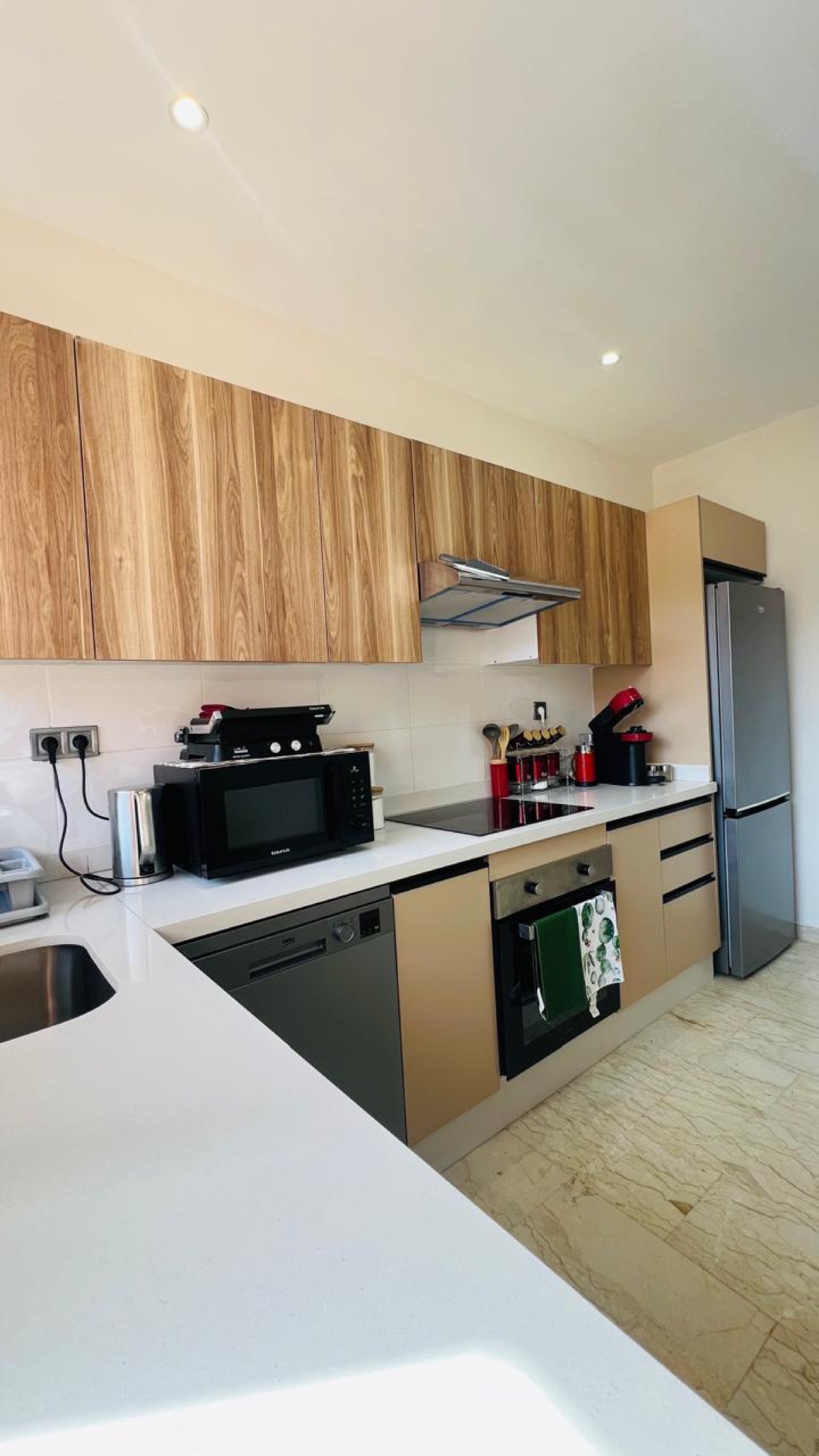 Appartement proposé à la location longue durée à Guéliz.